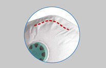 BLS FFP3 Atemschutzmaske - integrierter Nasenbügel