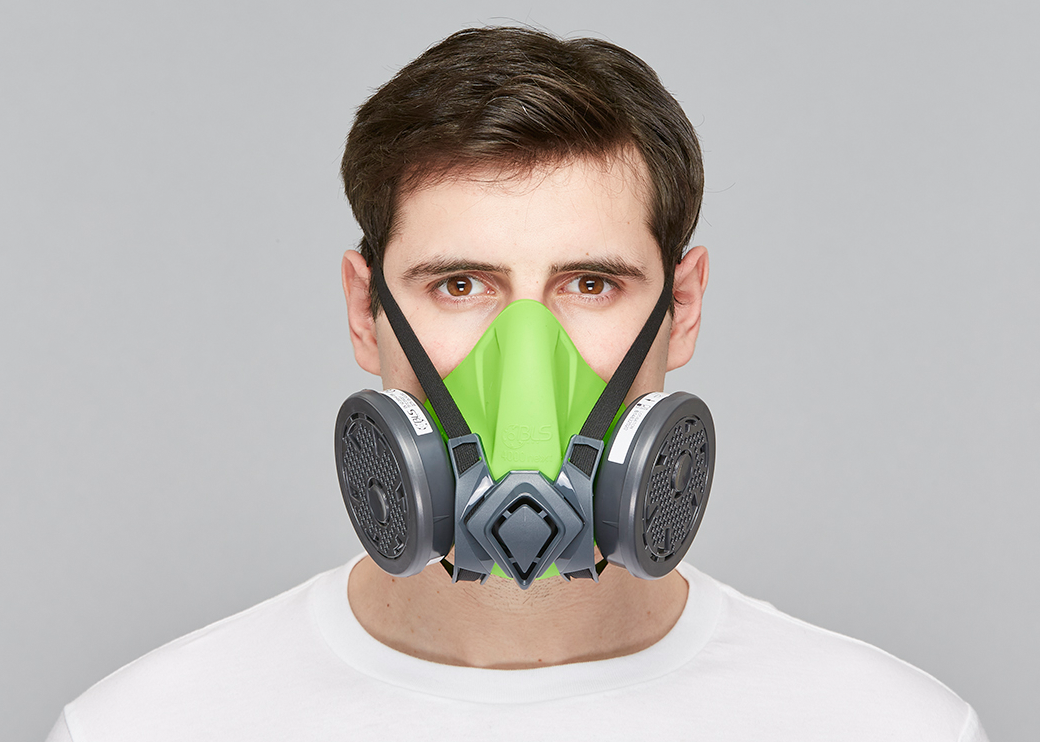 BLS Atemschutz Halbmasken mit Bajonett-Anschluss
