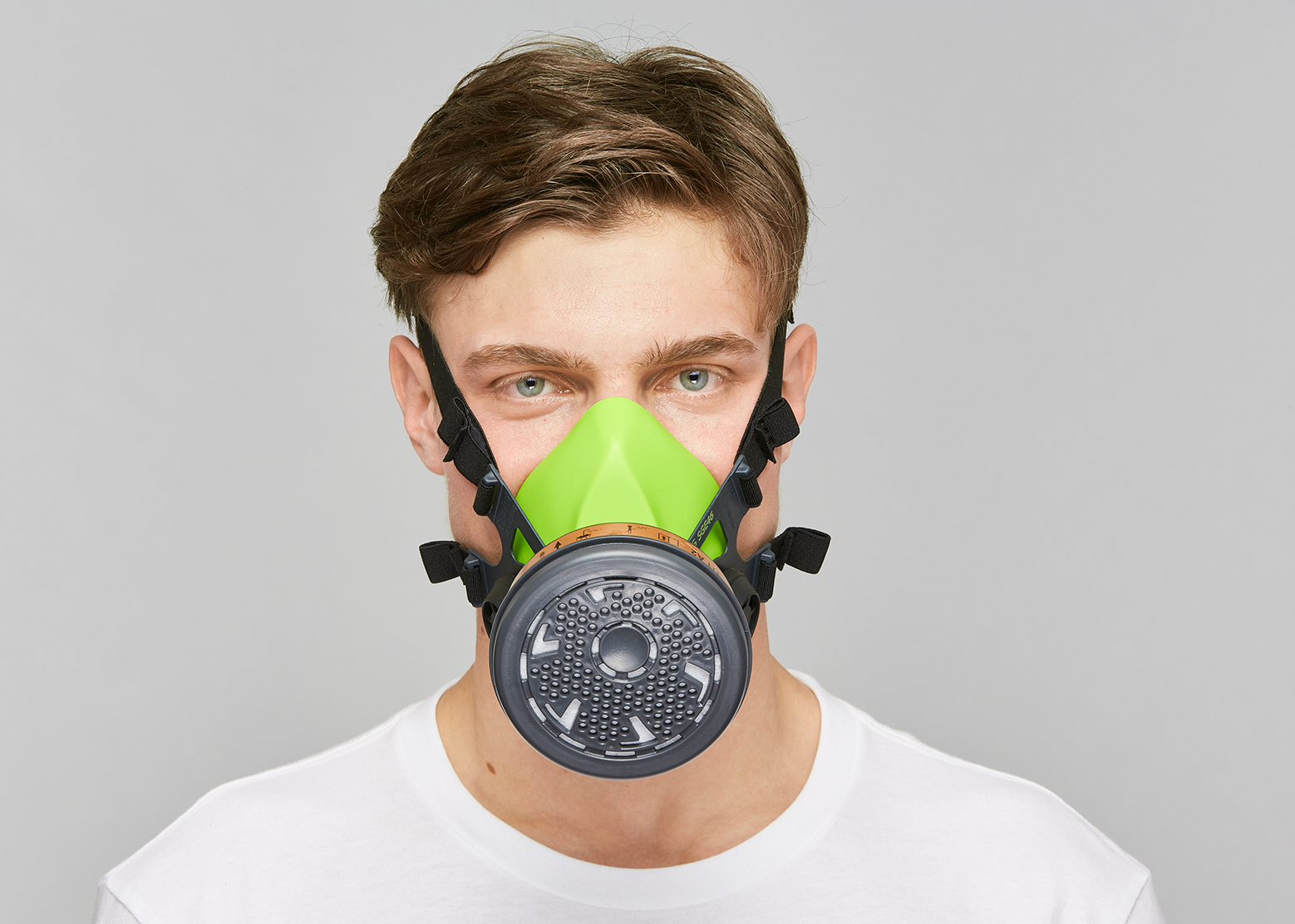 Atemschutz Halbmaske mit Standard-Anschluss
